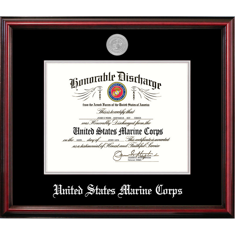 Marine Discharge Petite Picture Frame