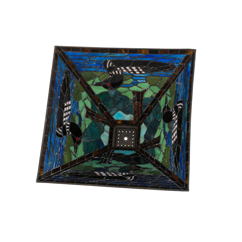 Rustic Lodge Square Lamp Shade