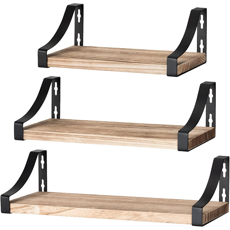 Floating Shelf, Light Brown