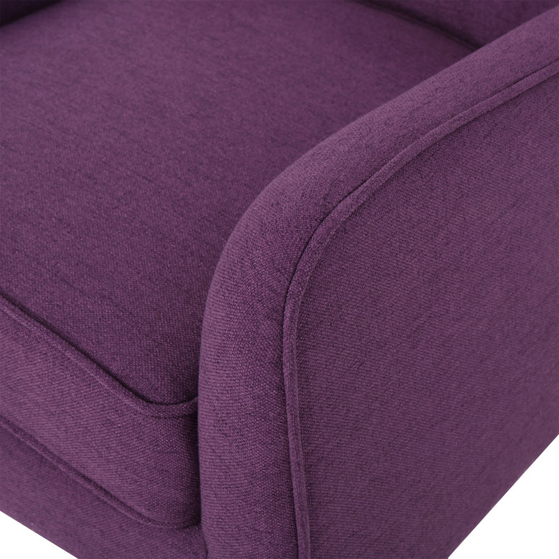 Chaise avec accoudoirs (table non incluse), Mauve