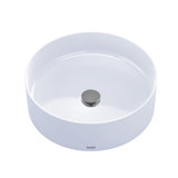 Arvina™ Vitreous China Circular Vessel Bathroom Sink