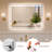 Abbagail LED Bathroom Mirror Bluetooth, Dimmable, Defog, Wall Mount-271356277