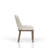 Marielle Shelter Upholstered Dining Chair, Cocoa/Ivory