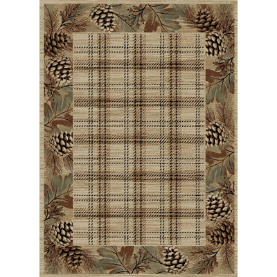 Cargin Plaid Indoor Rug