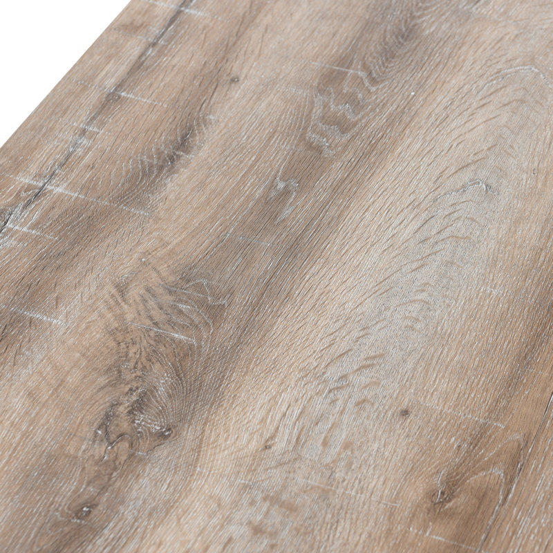 Table basse Avak Wrap, Plateau en chêne côtier / base blanche