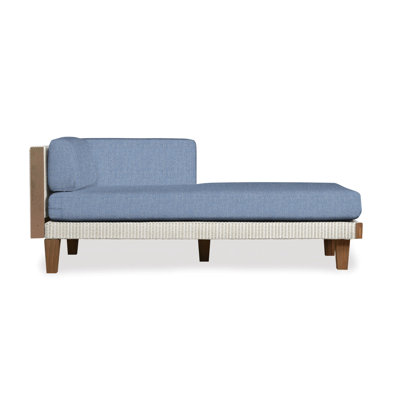 Catalina Outdoor Teak Chaise Lounge