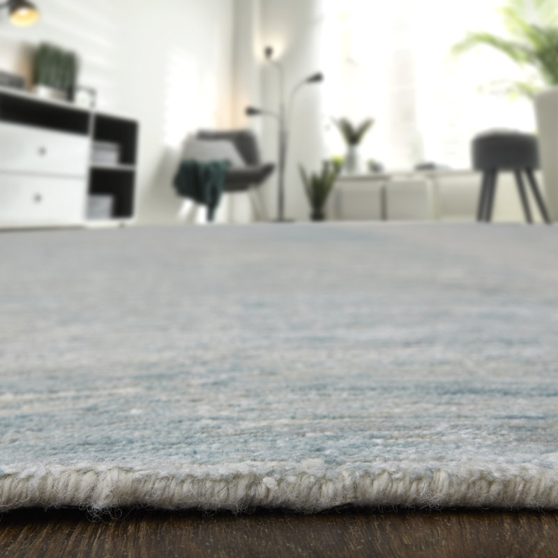 Brighton Modern Abstract, Area Rug, Rectangle 2' x 3', Mint/Ivory