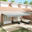 Highland Dunes 600cm W x 350cm D Polyester Cover Retractable Patio Awning