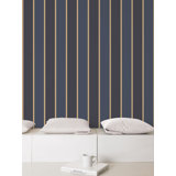 Smart Stripes 2 Formal 32.8' L x 21" W Smooth Wallpaper Double Roll