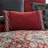  Red/Gray Microfiber Comforter Set-1144430354