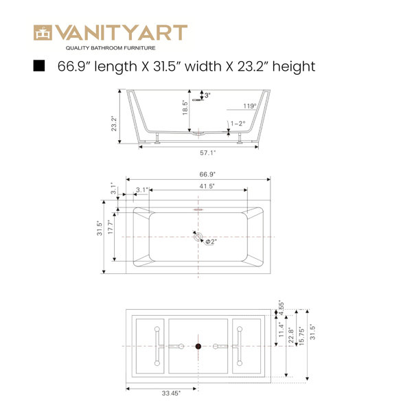 Dimensions du produit