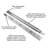 Drawer Slides 20" Side Mount Soft Close - Full Extension 100 lb. Capacity Cadmium Finish -37281520