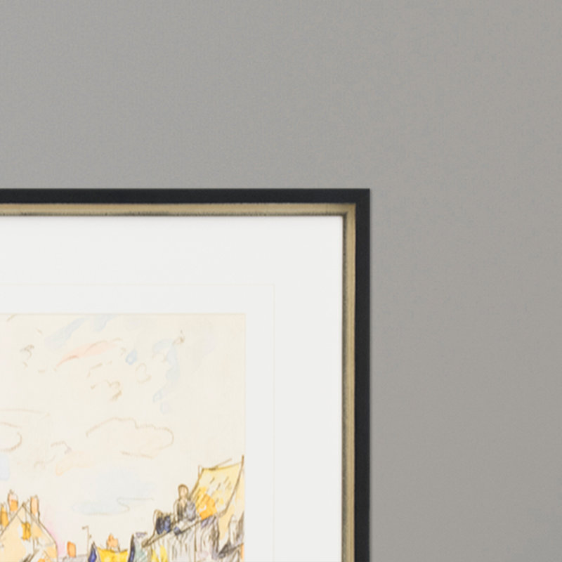 Le Croisic I, reproduction encadrée