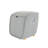 Upholstered Heated Massage Chair with Ottoman