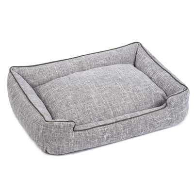 Striped Polyester Pet Bed