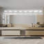 Applique murale à 8 lumières pour salle de bain et miroir moderne au design moderne et minimaliste, écoénergétique et facile à installer-129864491
