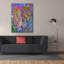 Reproduction d'art sur toile, 40 po x 54 po
