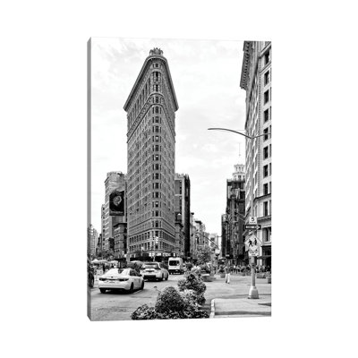 Flatiron Building by Philippe Hugonnard - Wrapped Canvas Gallery-Wrapped Canvas Giclée