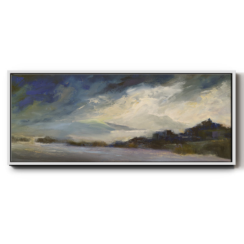 Seaside Sanctuary, reproduction d'art sur toile, Blanc, H 20 po x l 50 po x P 1,5 po