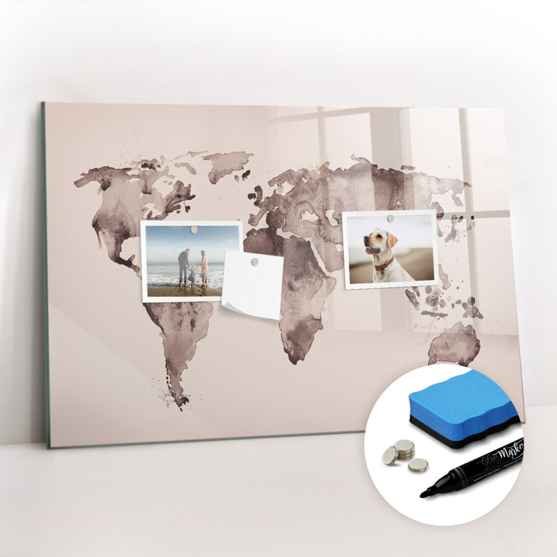 Magnetic Glass Dry Erase Board