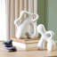 Ronan Sculpture-Matte White-Lg