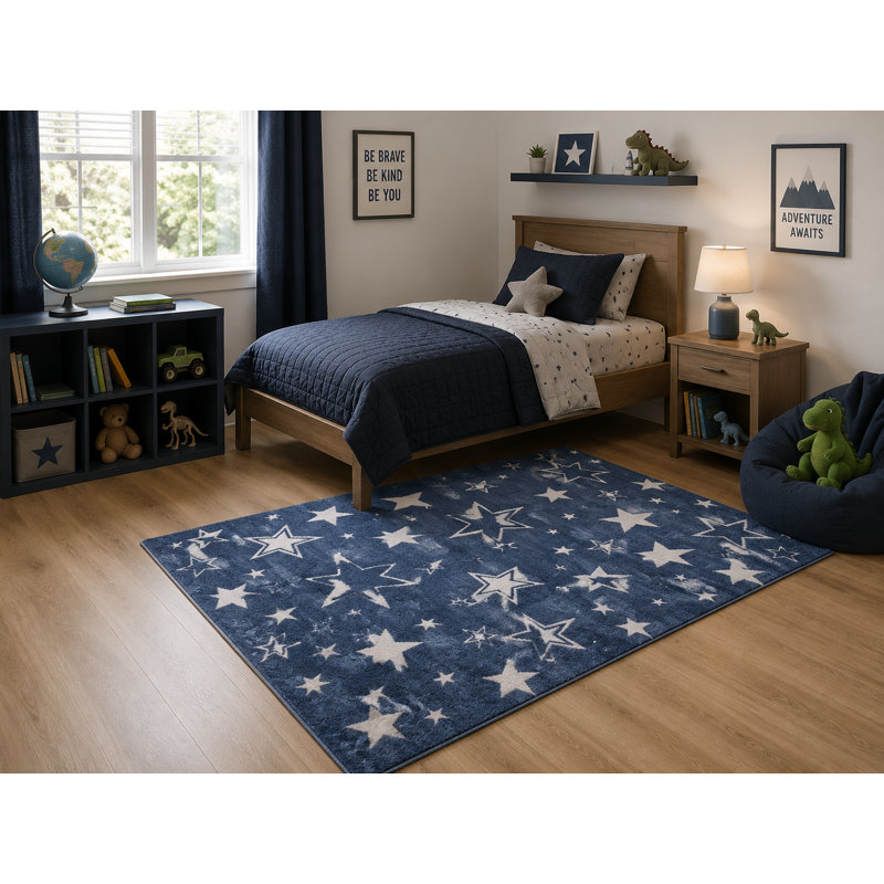 Tapis pour enfants 4 pi x 6 pi Dreamland Kids Allover