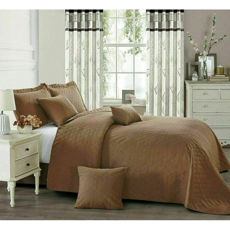 Amnon Throw Blanket, W200 x L200cm, Mocha