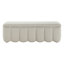 Banc de rangement rectangulaire de 53,5 po de largeur Jeddo-100089777