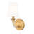 Ain 1 Light Wall Sconce in Rubbed Brass-1890822164