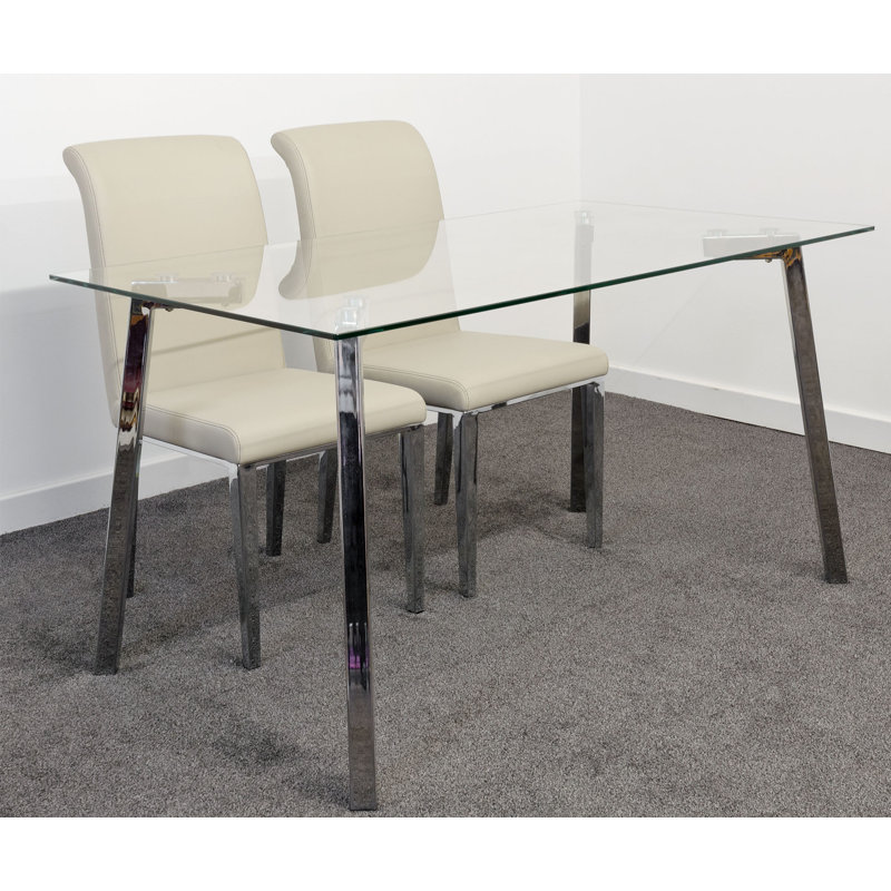 Desborough 2 - Person Dining Set, Beige