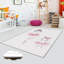 Tapis tissé élégant, 4 x 6 pieds, 100% polyester | Antibactérien, impression numérique 3D, dessous en feutre de PVC antidérapant | Lavable à la machine, d'une hauteur de poils de 0,4 po, parfait pour le décor du salon et de la chambre à coucher-1072428166