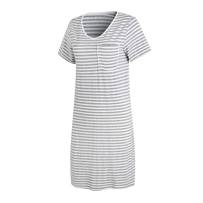 Peignoir Kamellia Girl / Woman + Above Knee, S, Gris foncé