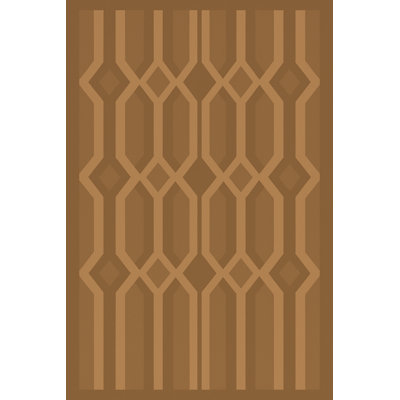 Sumirta Modern Metallic Sheen Area Rug - Low Pile Luxury Weaving - Jute Backing - Chic Geometric Honey Comb inspired Design Rugs, Mocha, 