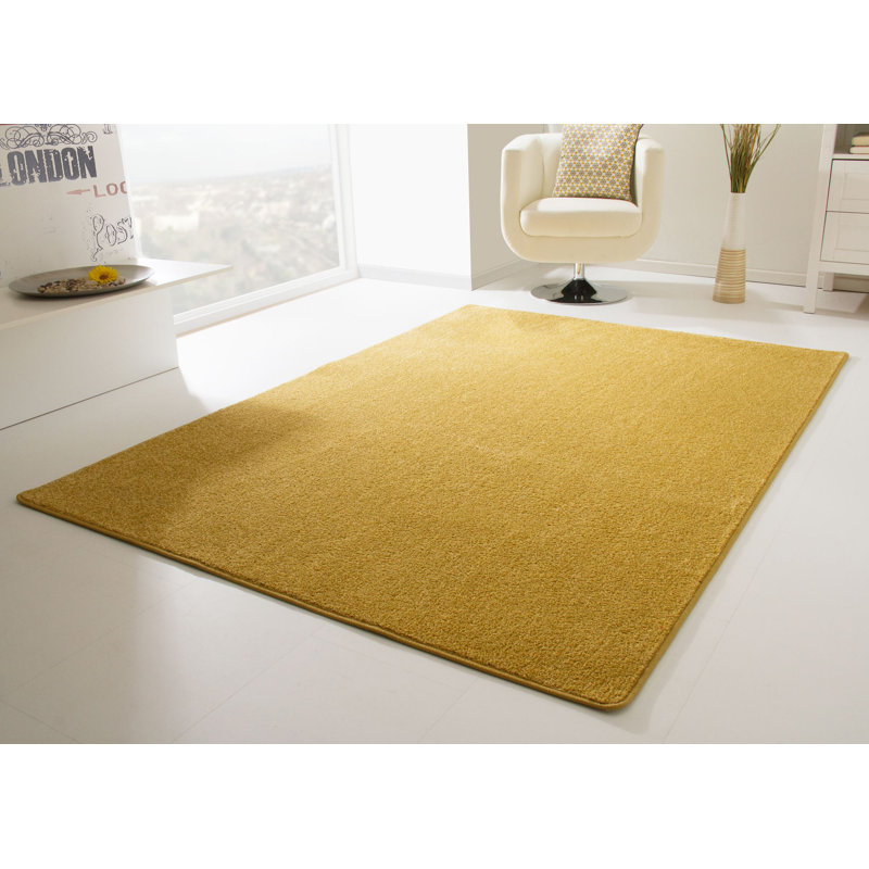 Willenhall Solid Colour Area Rug, Rectangle 140 x 200cm