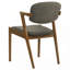 Chaises de salle à manger 2 pièces avec structure en bois franc robuste et revêtement moelleux-484660230-484660226
