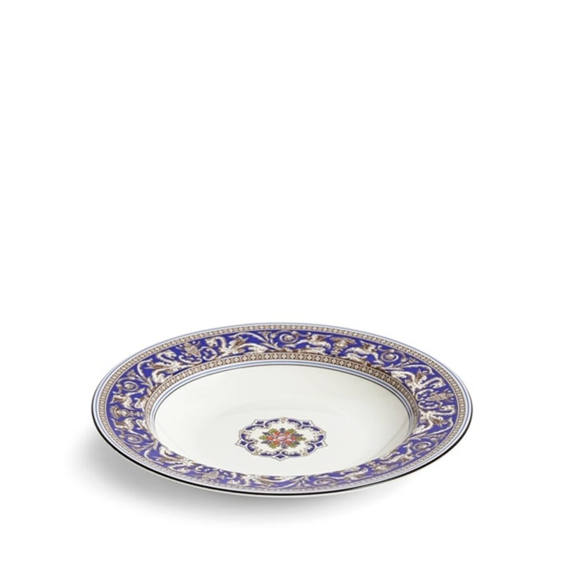 Wedgwood Florentine Colours Rim Soup 8.9In, Blue