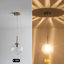 Luminaire suspendu sphère en verre 1 lumière