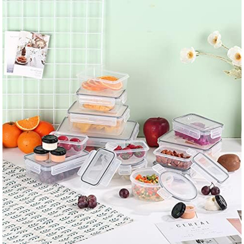 Contenant alimentaire Demekia - ensemble de 18