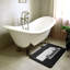 Tapis rectangulaire antidérapant pour salle de bain-122103221-42101519-42101507