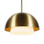 Luminaire suspendu en forme de dôme à 1 lumière Lyle-824343170