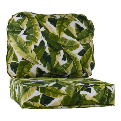 Outdoor 2-Piece Deep Seat Cushion Set