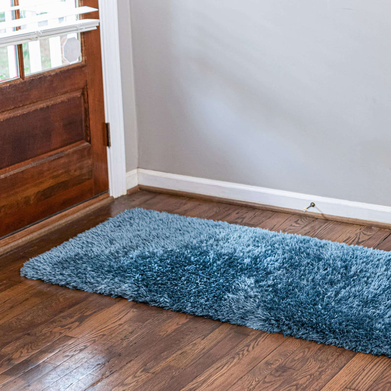  Tapis bleu Aegean, Tapis de couloir 2 pi x 6 pi 5 po