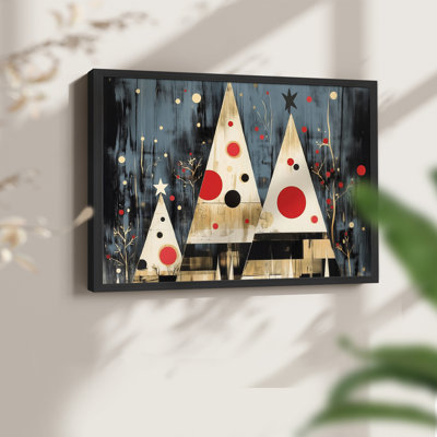 «Chirstmas Art» - Dccxxxxvii - Reproduction encadrée - Restickable