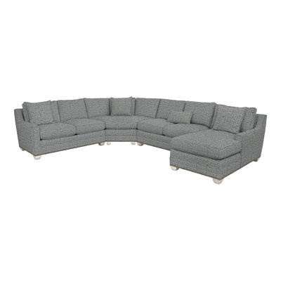 Fairgrove Upholstered Curved Sectional Symmetrical