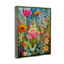 Peinture florale fantaisiste sur bois-93925811-93925812