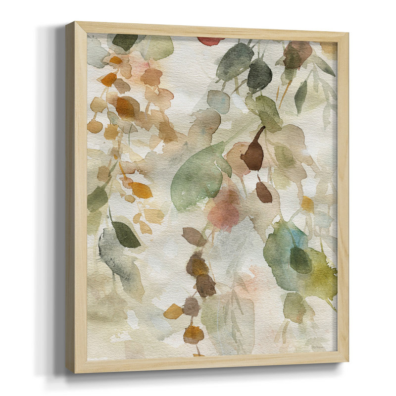 Neutral Spring II, reproduction encadrée, Toile avec cadre naturel, Pas de tapis
