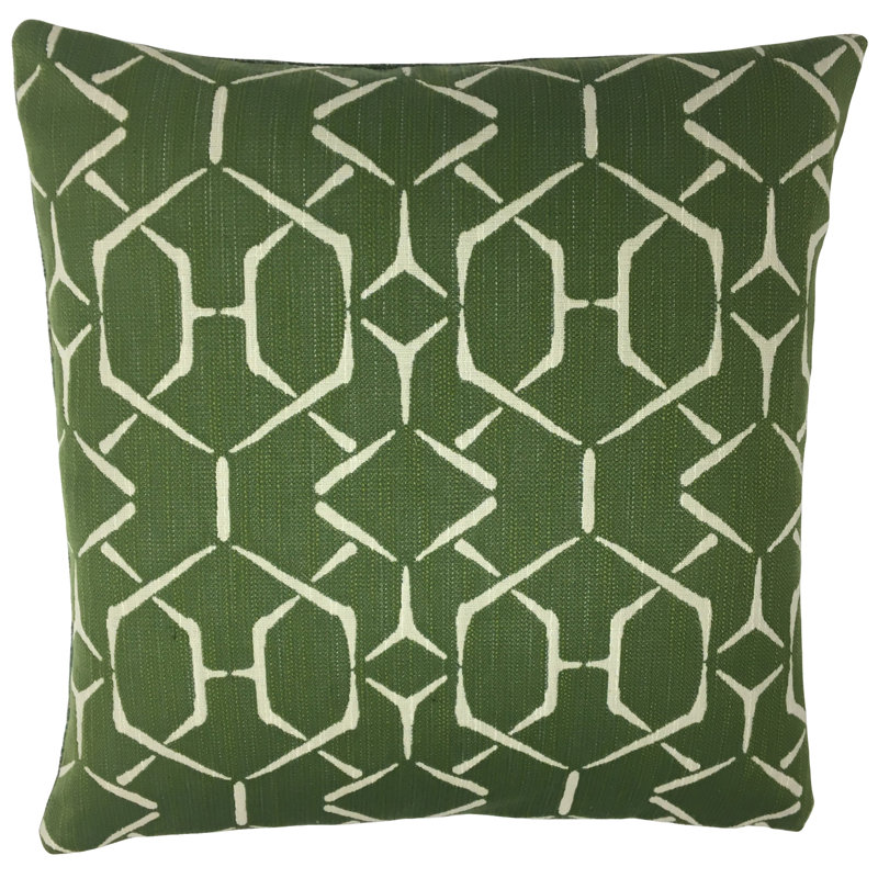 Coussin décoratif géométrique , 22 po x 22 po