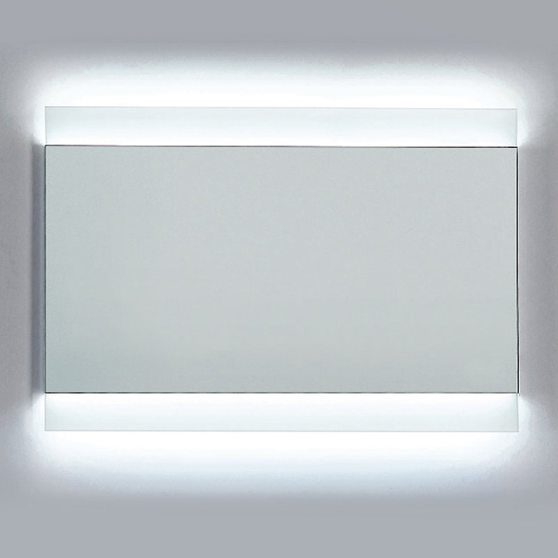Brummett Metal Flat Wall Mirror
