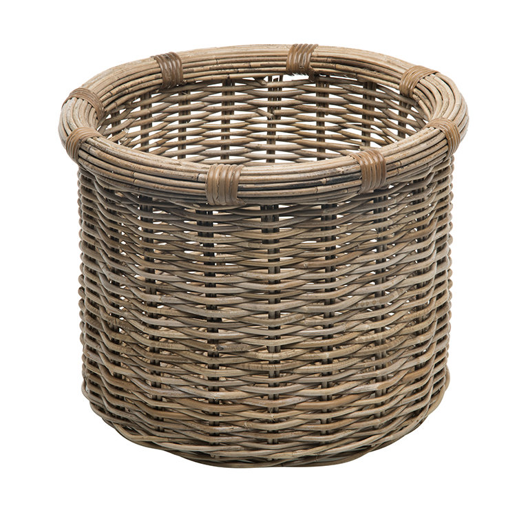 Beachcrest Home™ Ayriauna Rattan Basket