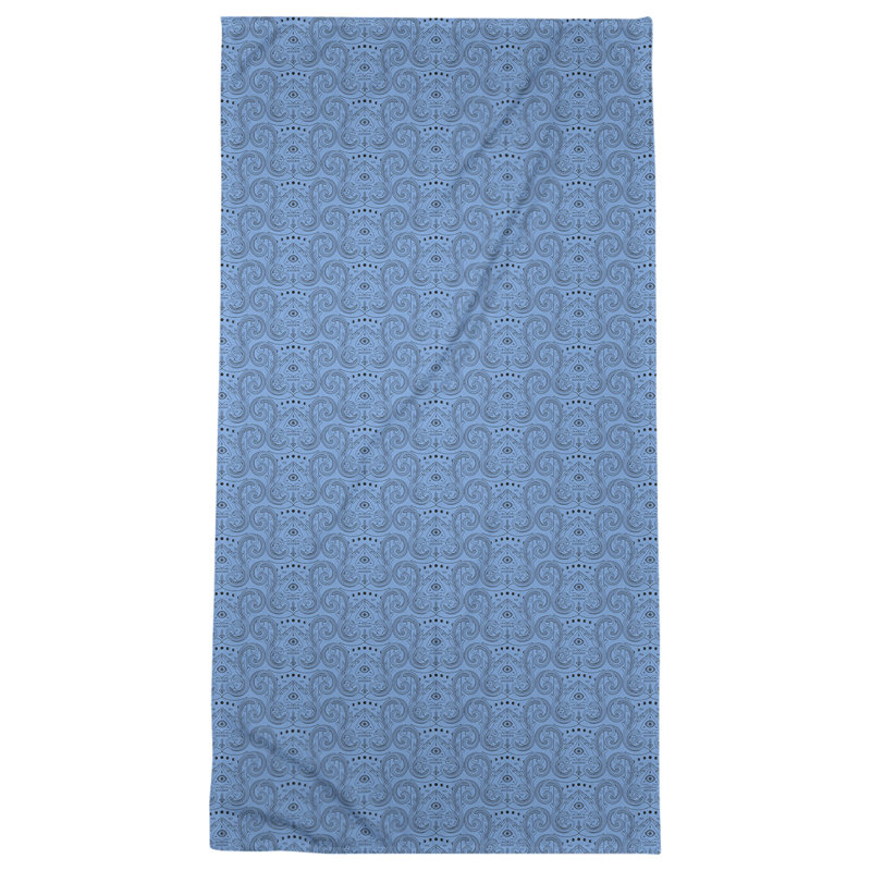 Serviette de bain Third Eye, bleu